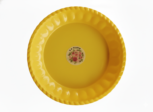 Durable Lightweight Food Grade Dinner Plate with Floral Print