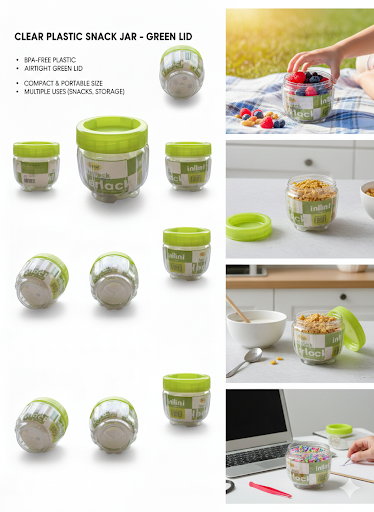 Plastic Small Storage Container with Lid