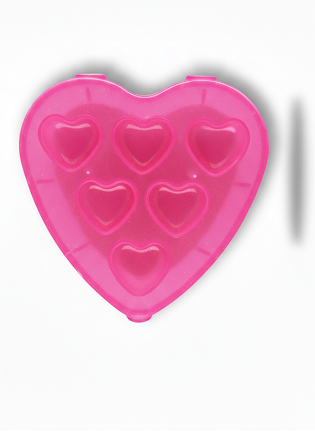 Heart Ice Cube Tray Silicone Mold – 8 Cavity Heart Shape Ice Mold,