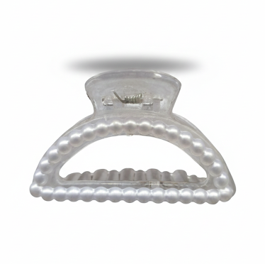 plastic flower hair clamp