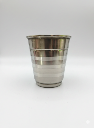 Stainless Steel Tumblers Set – Heavy Gauge Steel Drinking Glasses