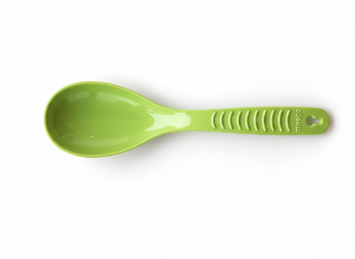 Durable Lightweight Kitchen Serving Spoon with Ergonomic Ridged Grip Handle ( 4 pic )