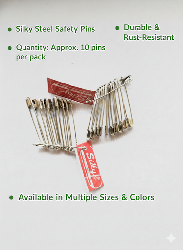 Smooth Locking Design – Approx. 10 Pins per Pack ( 2 pack )