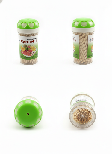Toothpick Dispenser Box with Toothpicks | Portable Toothpick Holder Container