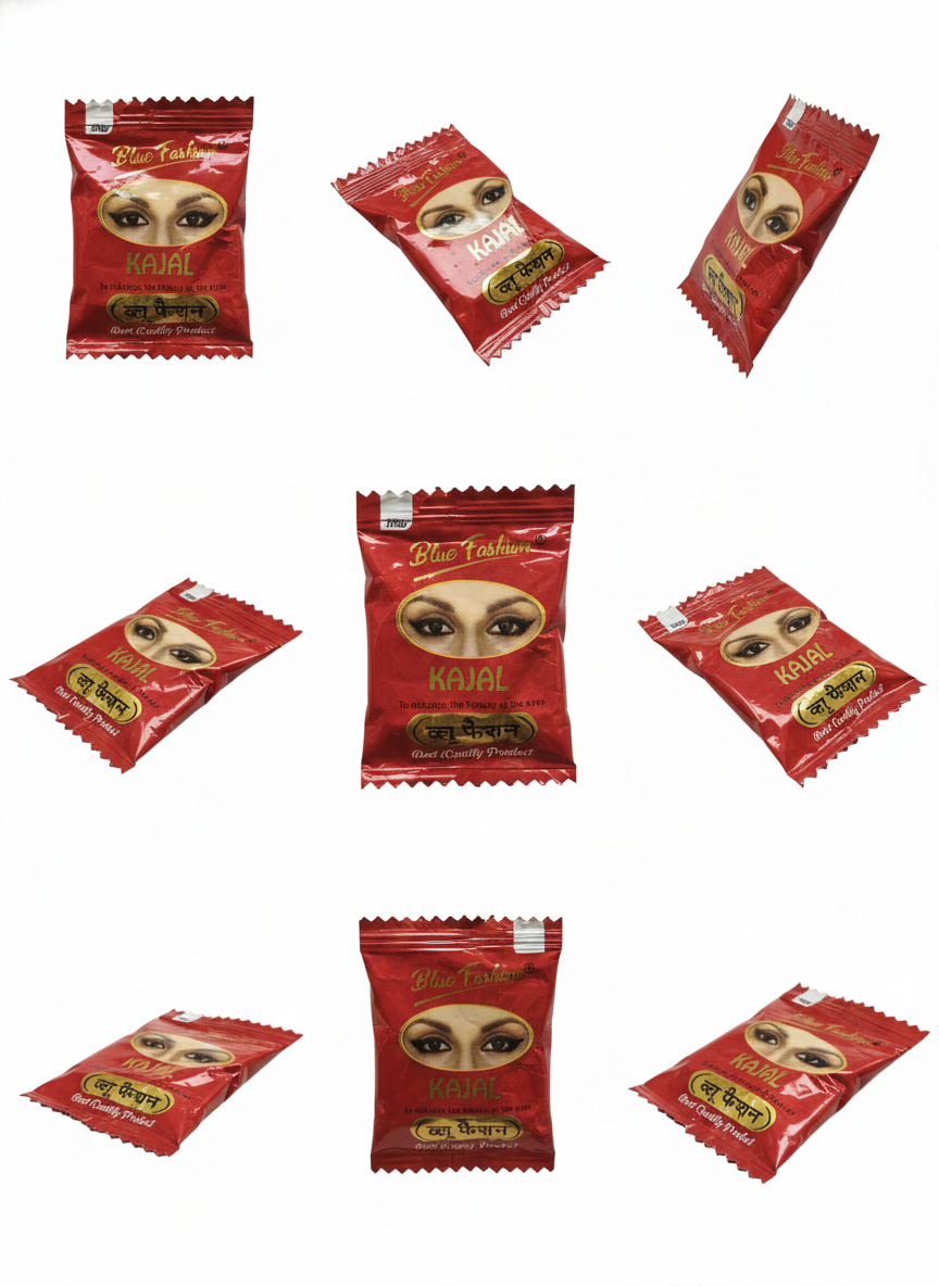 Deep Black Kajal – Long-Lasting Traditional Eye Makeup