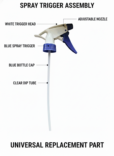 SPRAY TRIGGER ASSEMBLY – UNIVERSAL REPLACEMENT SPRAYER