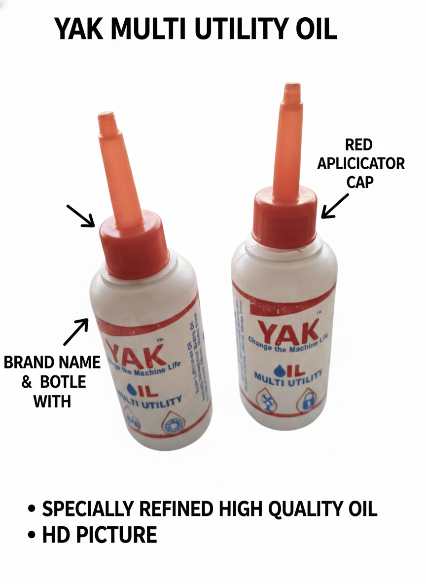 YAK Multi-Utility Oil – Precision Lubrication for Machines