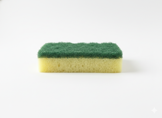 Dual-Sided Kitchen Sponge Set – Non-Scratch Scrub Sponge for Dishes