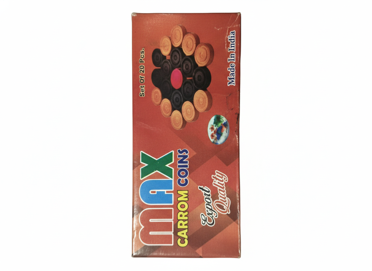 Traditional Carrom Board Coins