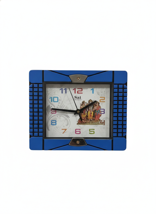 Square Analog Wall Clock with Quartz Movement