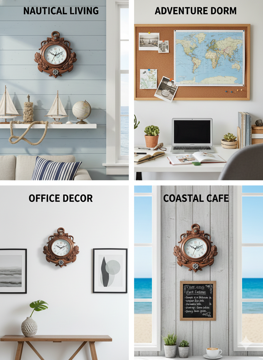 Anchor-Inspired Decorative Design