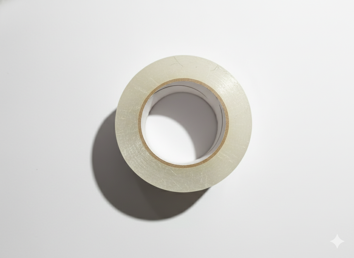 Clear Multipurpose Tape for Packaging, Craft & Office Use