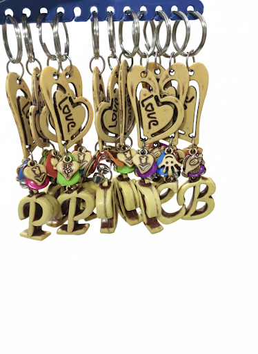 Alphabet Letter Love Keychain Set A–Z