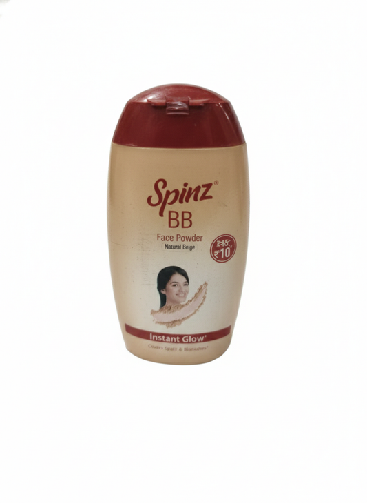 Spinz BB Face Powder – Natural Beige Shade