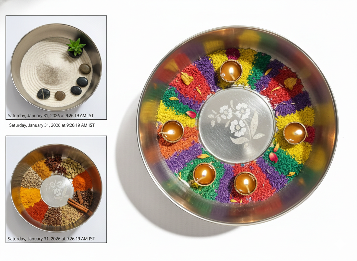 Durable Food Grade Steel Mixing Bowl for Kitchen