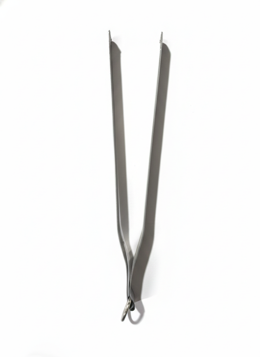 Heavy Duty BBQ Grill Tongs for Charcoal, Fireplace & Campfire