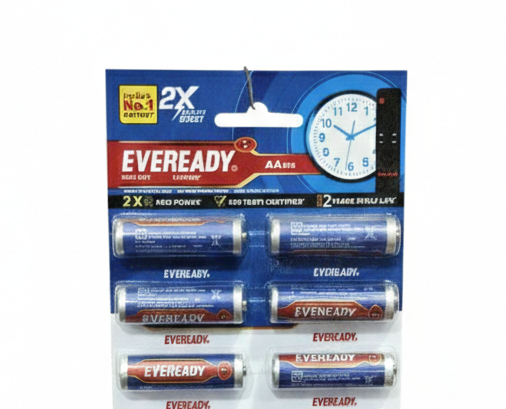 Long Lasting Power for Remote, Clock, Toys  Value Pack for Home & Office Use India pack 6