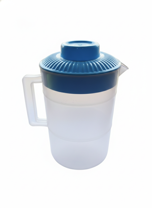 Plastic Water Jug with Lid & Handle,