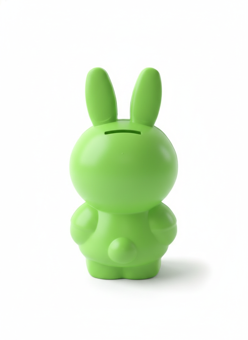 Cute Bunny Coin Bank for Kids 1 peace