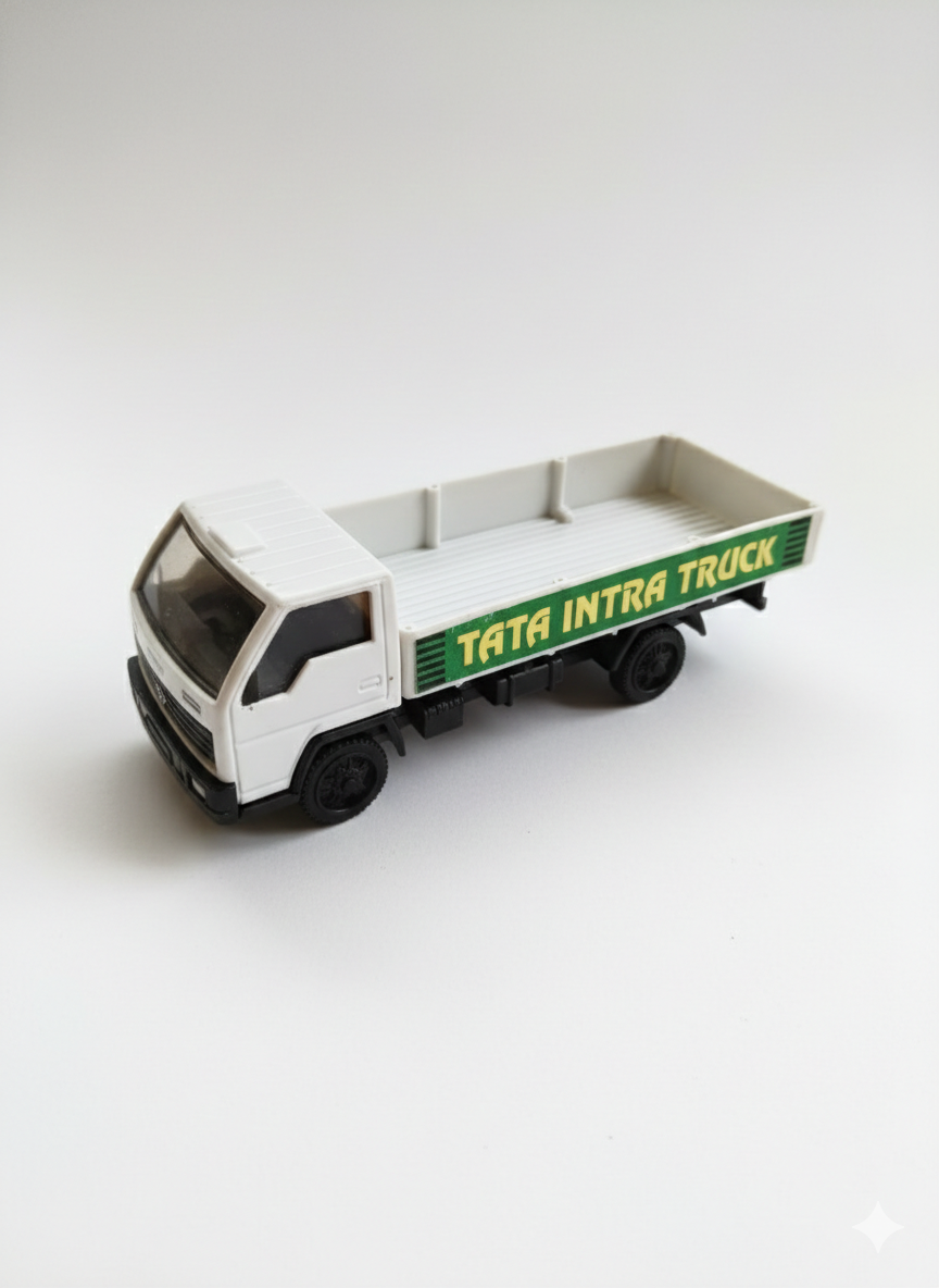 Mini Cargo Truck Toy for Kids | Plastic Transport Truck with Open Loading Bed