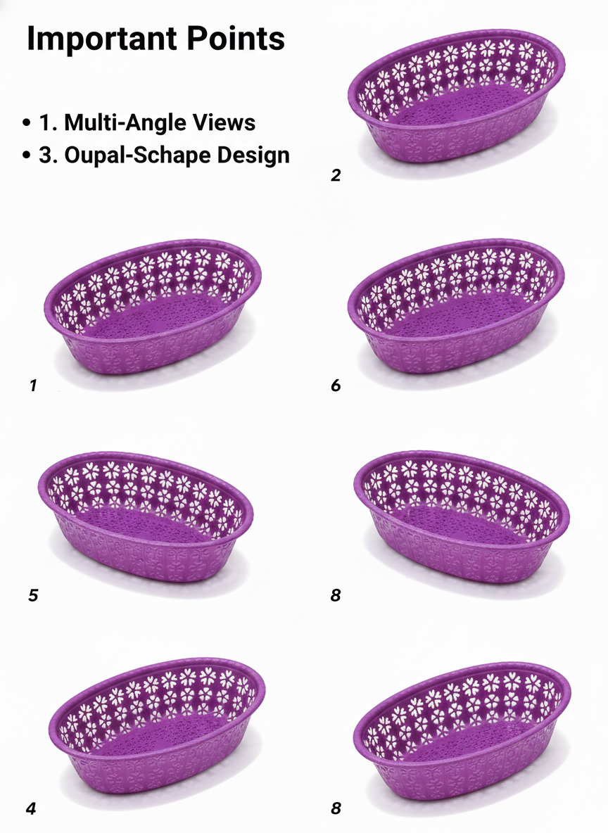 Plastic Organizer for Kitchen, Bathroom & Home