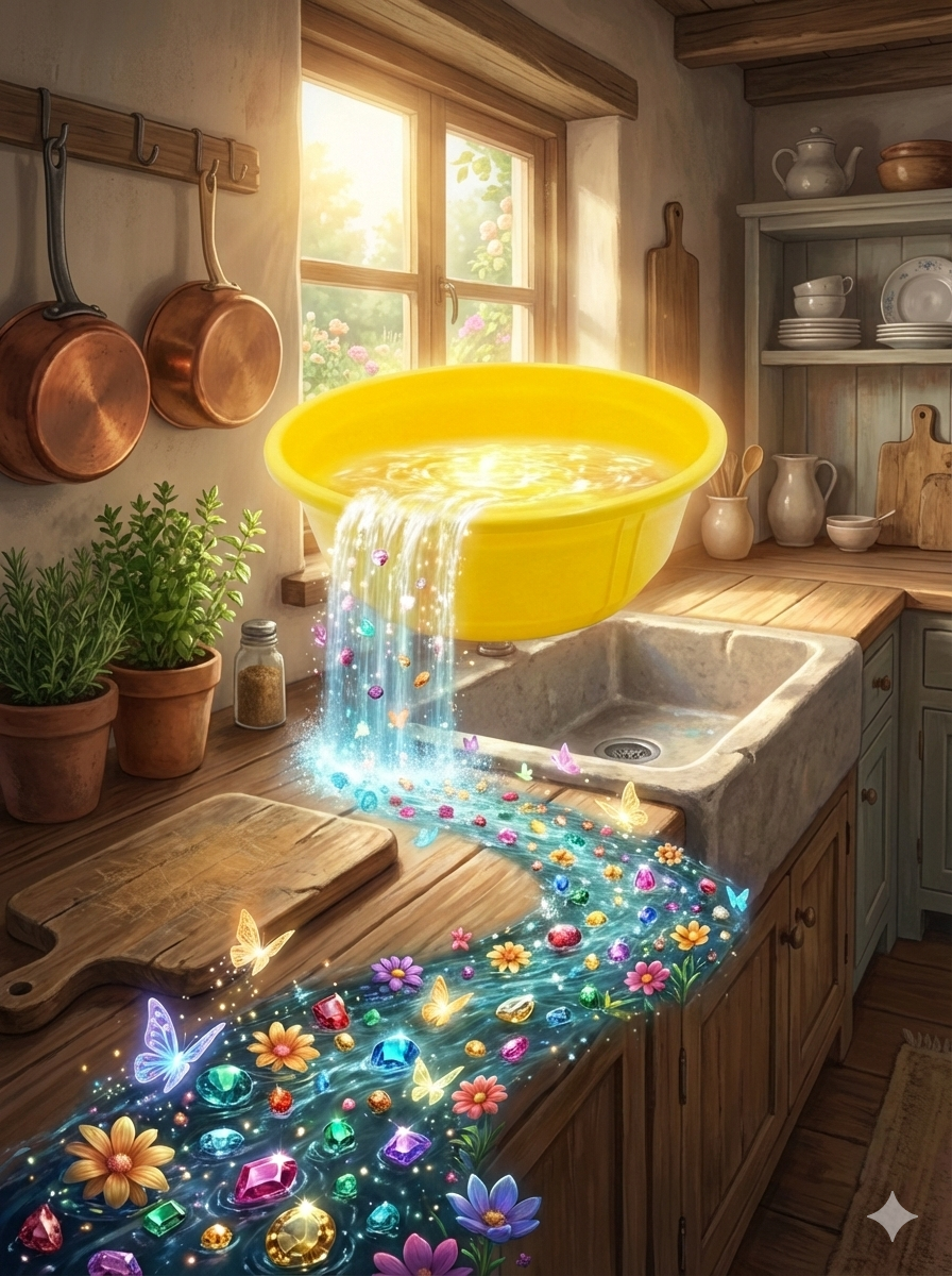 Round Wash Colander for Kitchen Sink