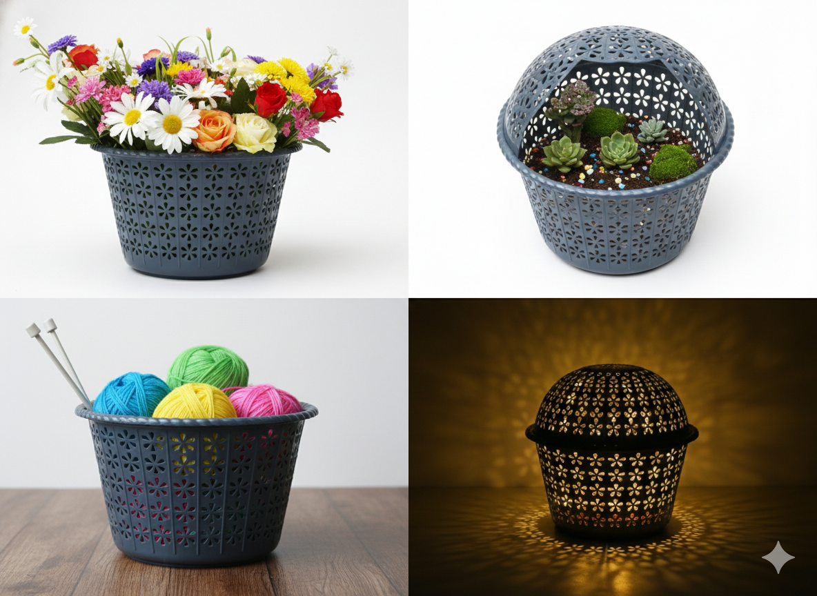 Multipurpose Plastic Basket for Kitchen