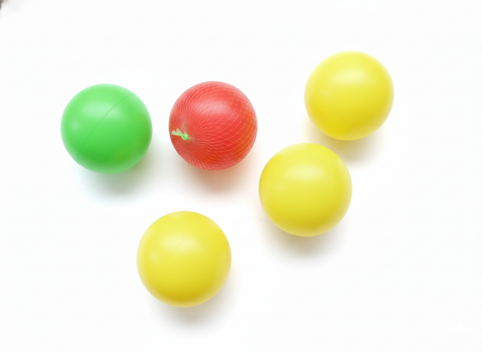 Lightweight Colorful Play Balls for Indoor & Outdoor Games (Pack of 1)