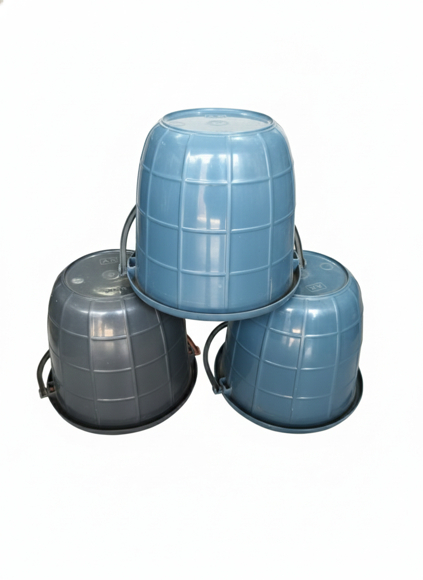 Lightweight Strong Plastic Pail