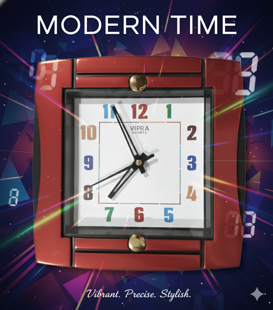 VIPRA Quartz Wall Clock