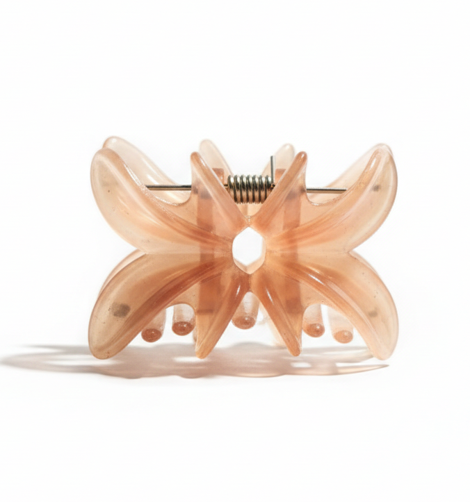 Colorful Flower Hair Claw Clips for Women & Girls 12 PEICE