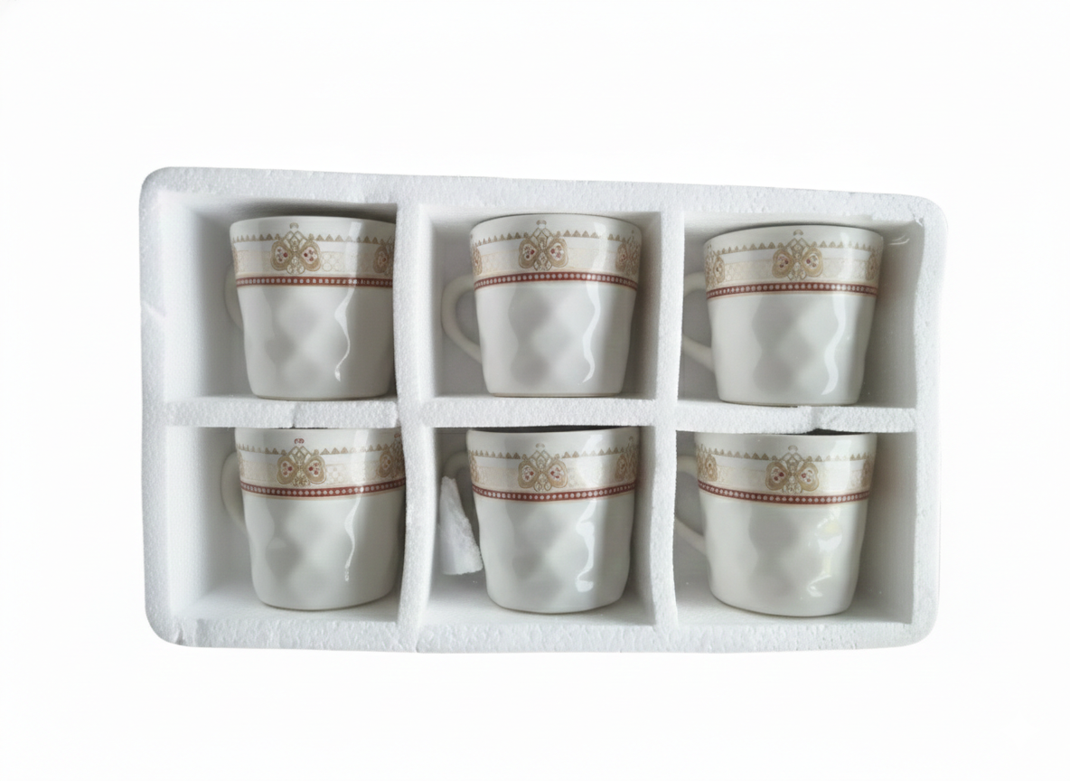Royal Fine China Mugs Set | Stylish Kitchen & Gift Set