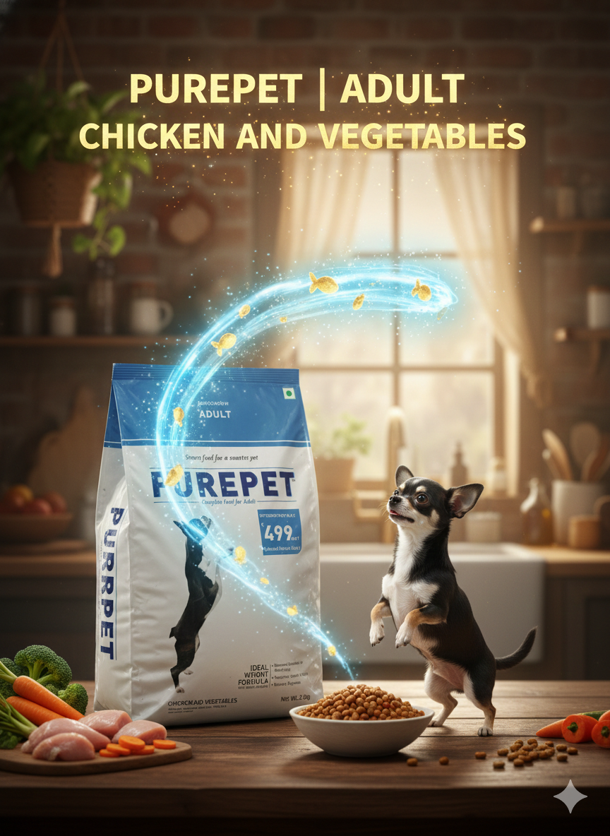 Purepet Adult Dog Food Chicken & Vegetables