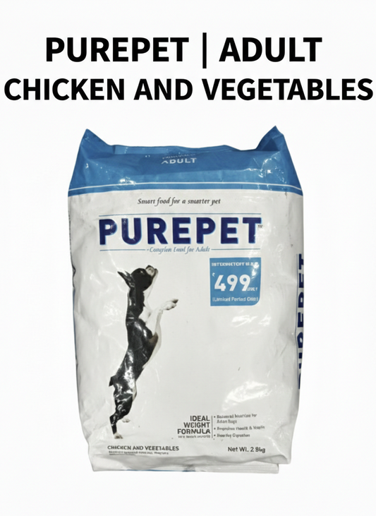 Purepet Adult Dog Food Chicken & Vegetables