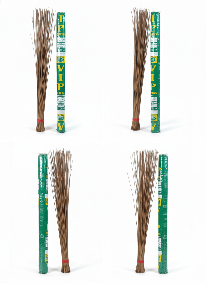 Durable Hand Broom without Handle | Traditional Indian Floor Cleaning Broom | Indoor & Outdoor Use