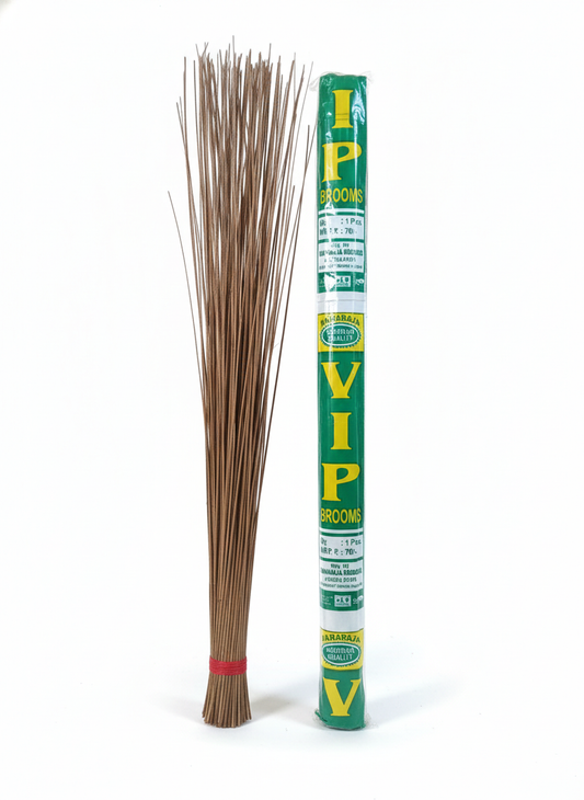 Durable Hand Broom without Handle | Traditional Indian Floor Cleaning Broom | Indoor & Outdoor Use