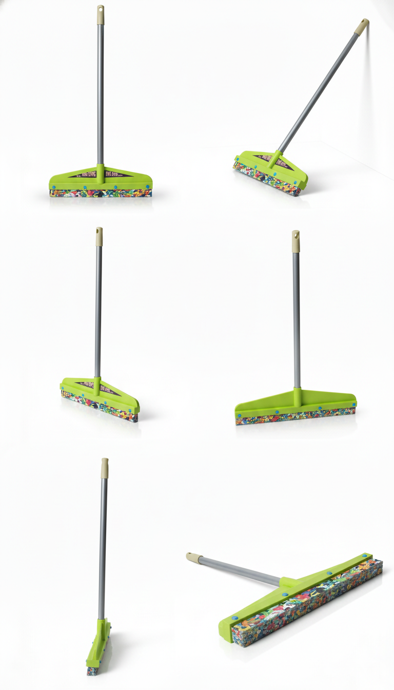 Floor Wiper with Aluminum Handle | Heavy Duty Floor Cleaning Wiper (16 INCHIS)