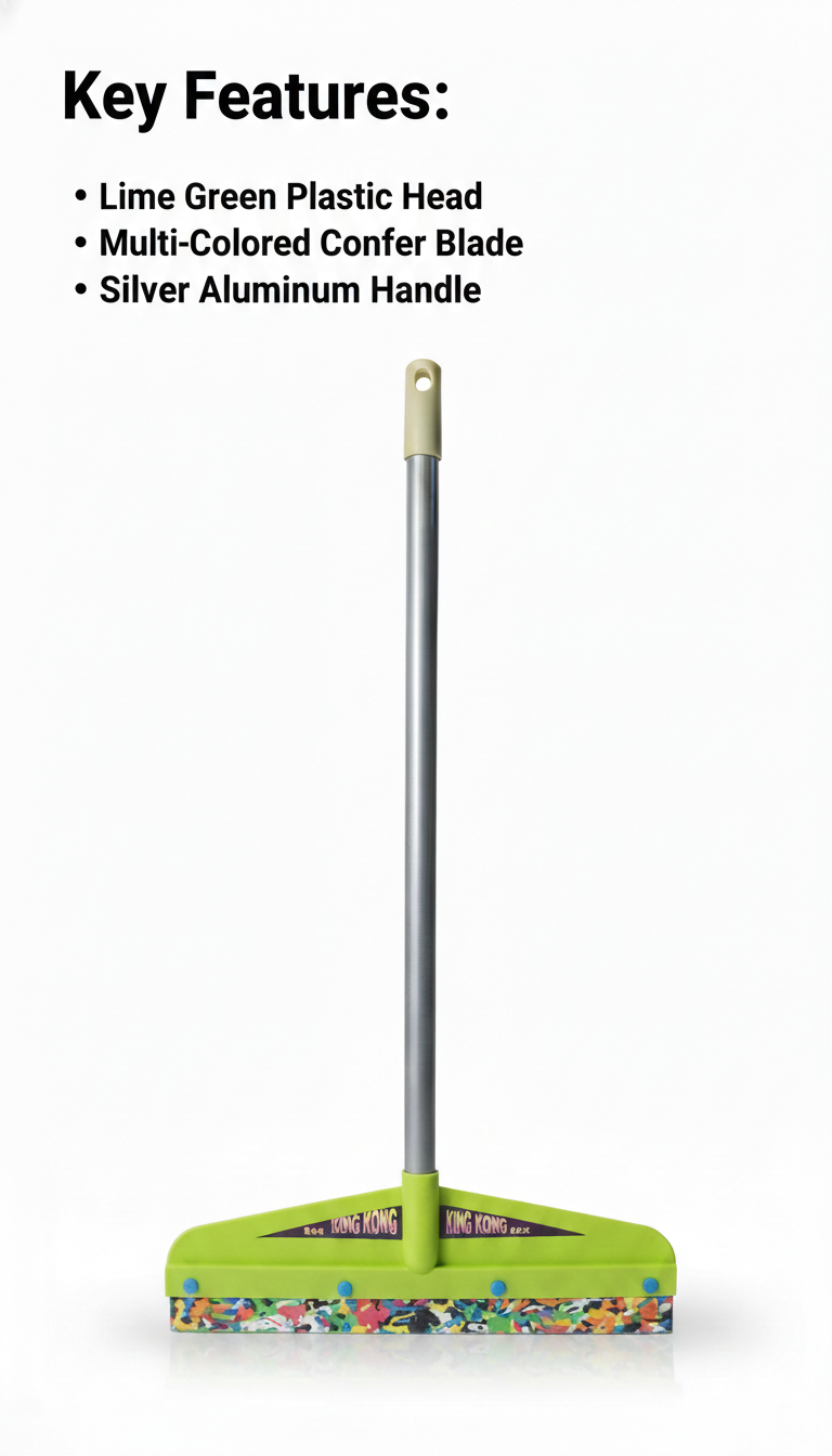 Floor Wiper with Aluminum Handle | Heavy Duty Floor Cleaning Wiper (16 INCHIS)