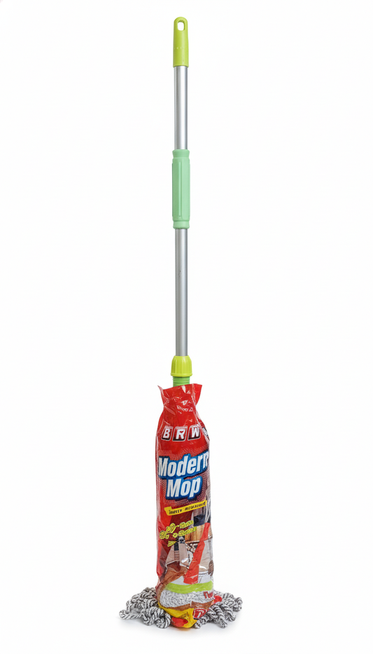 Adjustable Floor Cleaning Mop | Highly Absorbent Cotton Mop Head