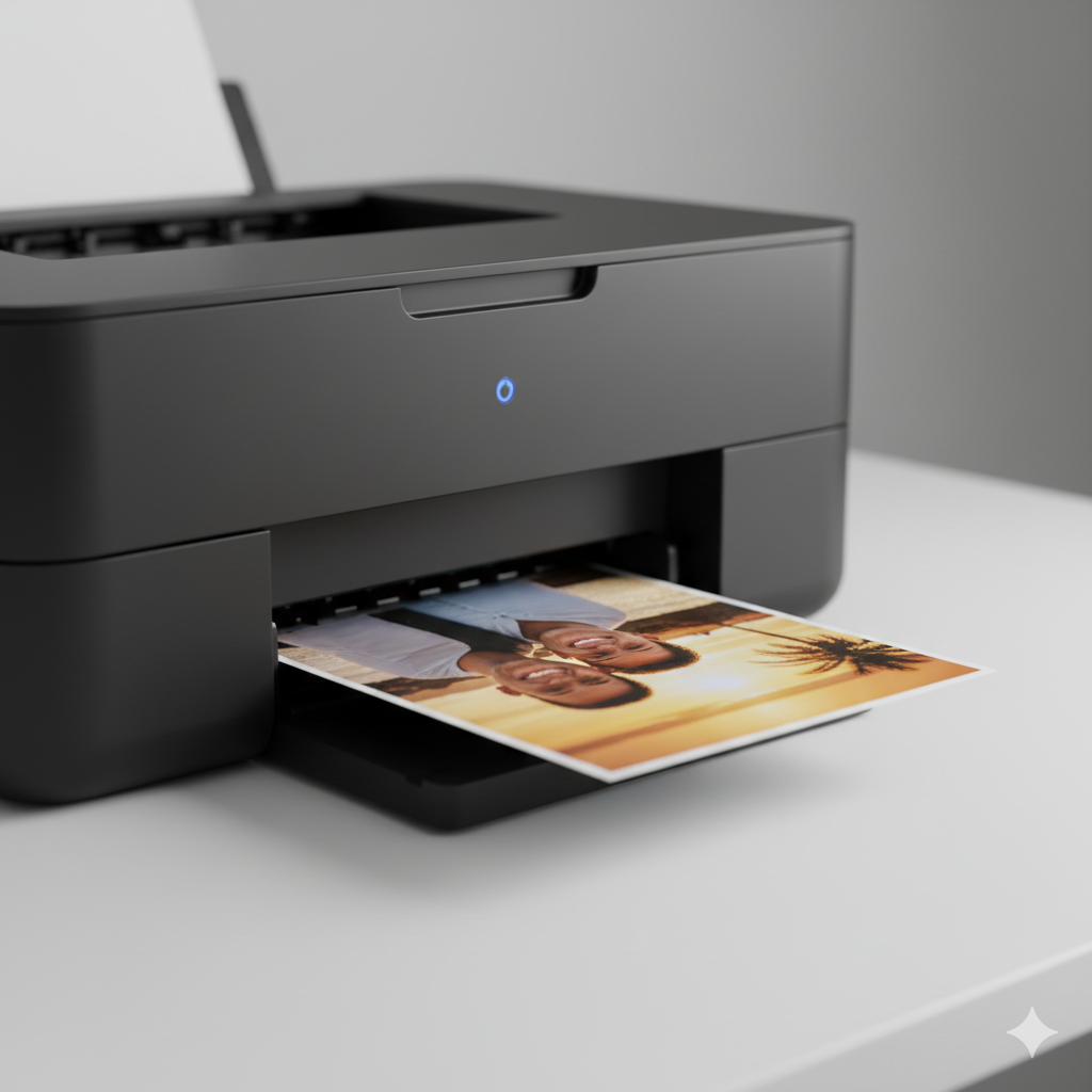 Henic A4 Waterproof Glossy Photo Paper, 180 GSM Inkjet Printing Paper, High Color Reproduction and Sharp Detail Clarity