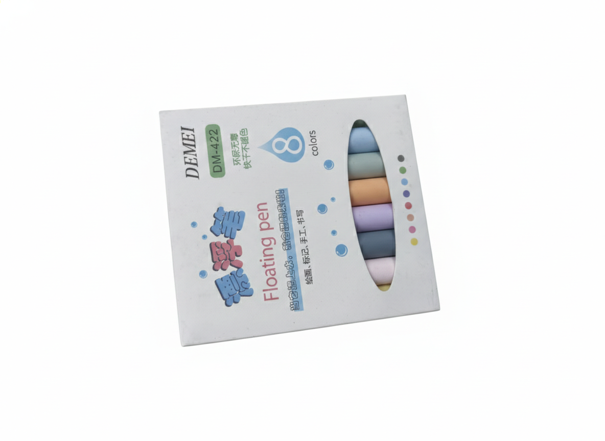Bright pastel floating pens sell best on Amazon when the image highlights the water-floating effect, quick-dry ink, child-safe use, and the full 8-color range.