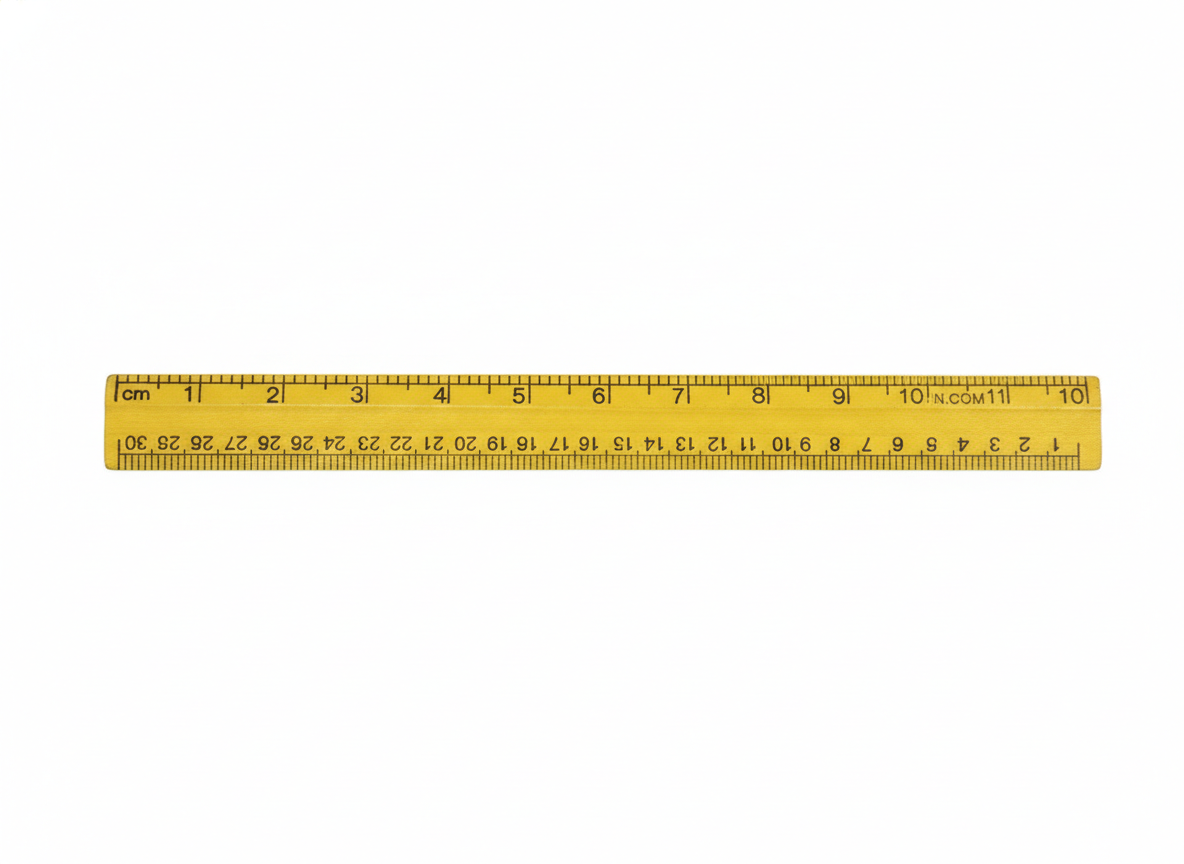Dyson Wooden Scale 30 cm – Durable Measuring Ruler