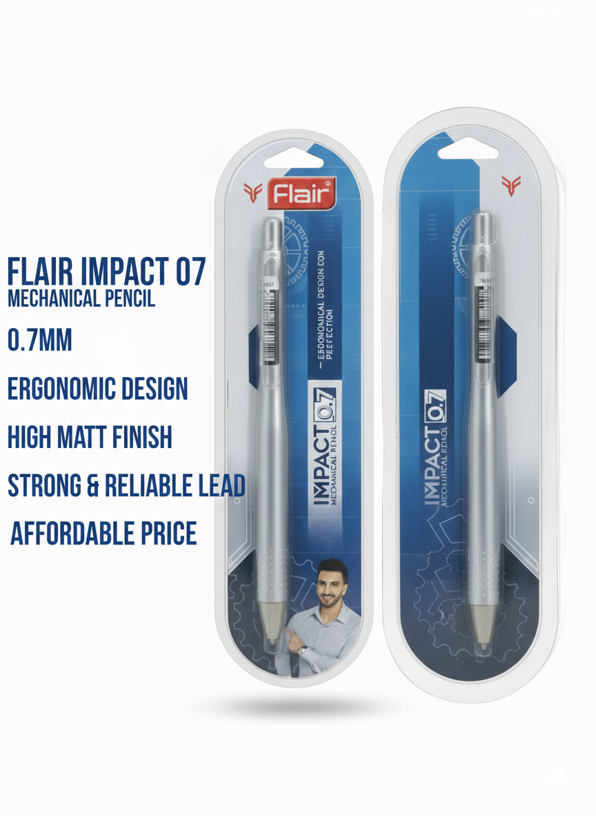 Flair Impact 0.7 Mechanical Pencil | Smooth Writing Pencil