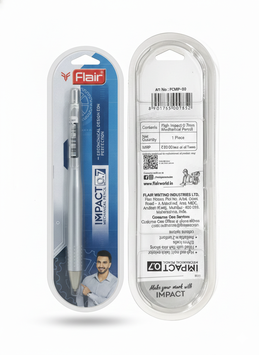 Flair Impact 0.7 Mechanical Pencil | Smooth Writing Pencil