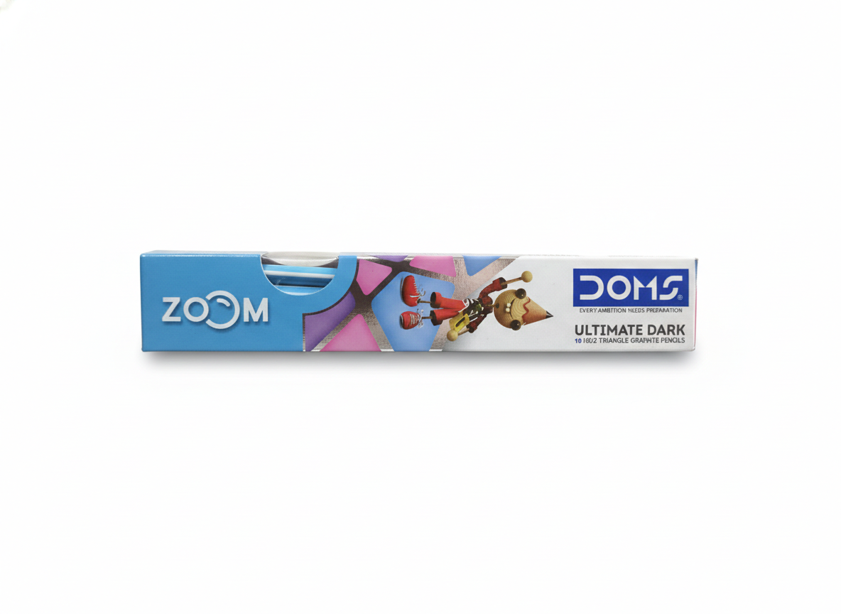 DOMS Ultimate Dark Pencils (HB/2) | Extra Dark Smooth Writing