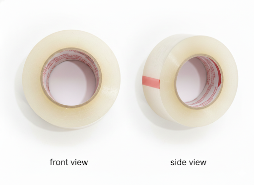 Strong Adhesive Transparent Tape Easy Application for Packaging, Office & Home Use