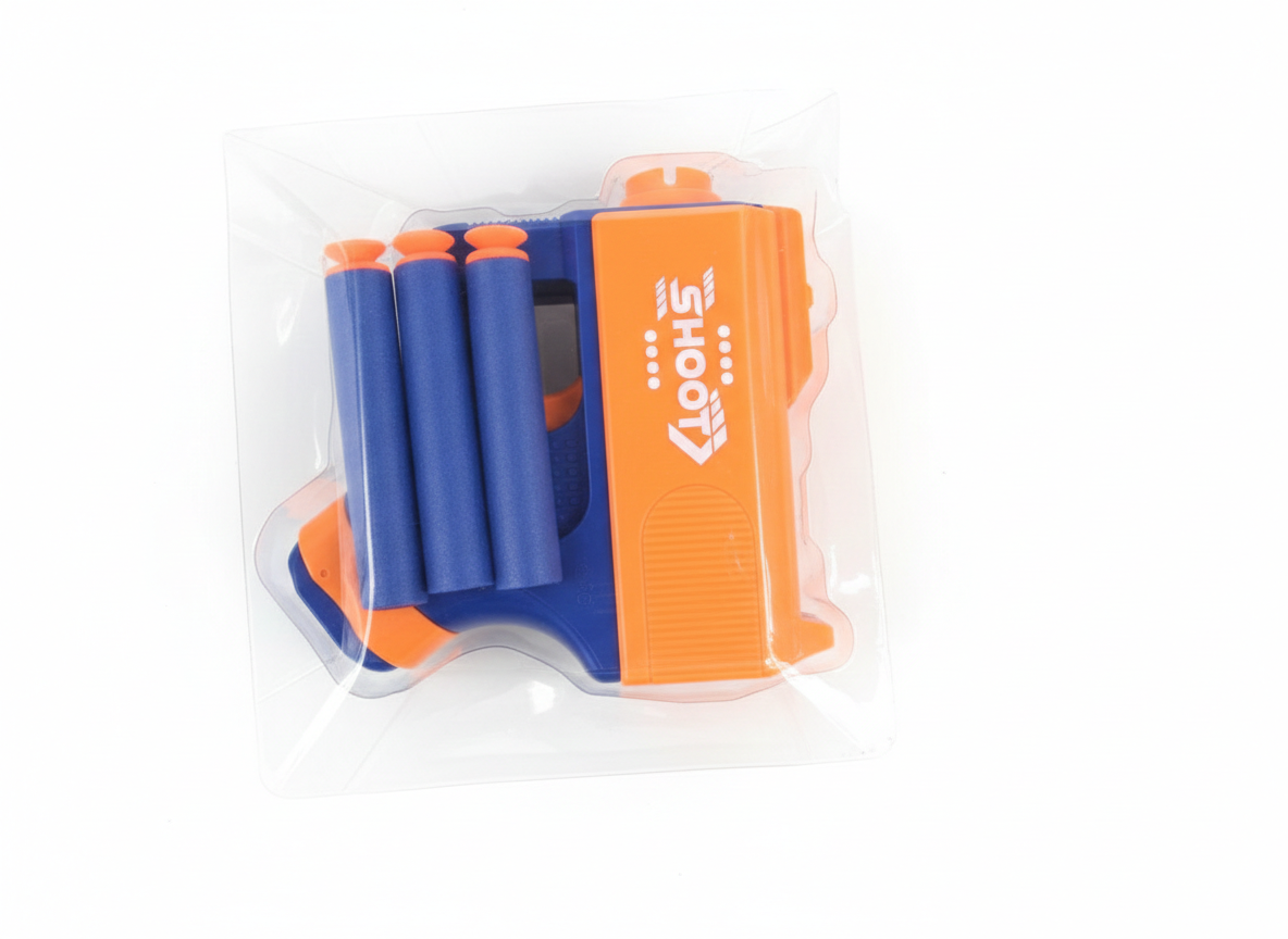 Foam Dart Gun Toy for Kids | Manual Soft Bullet Blaster with Foam Darts