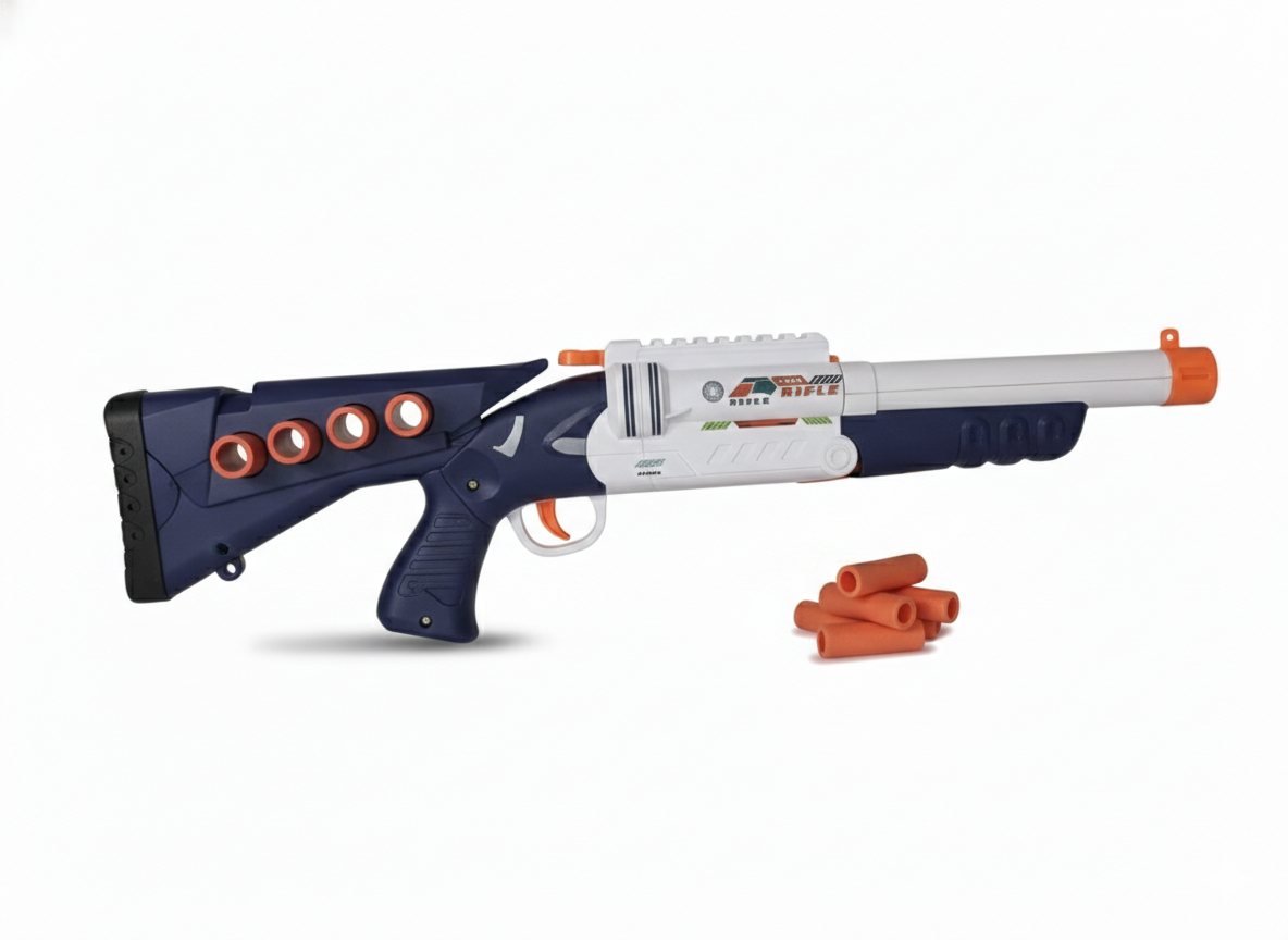 Toy Gun Rifle for Kids | Blast Rifle Soft Bullet Gun with Foam Darts