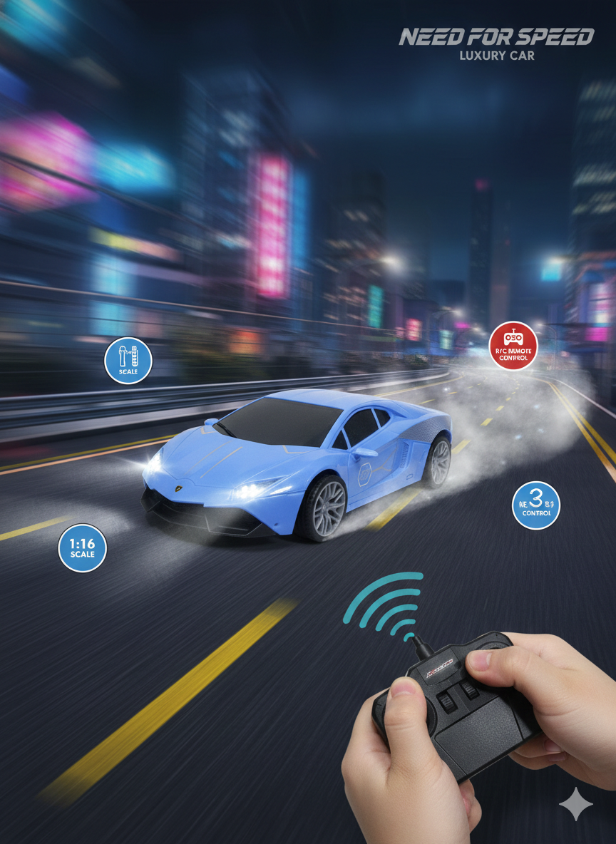Need for Speed Remote Control Sports Car for Kids
