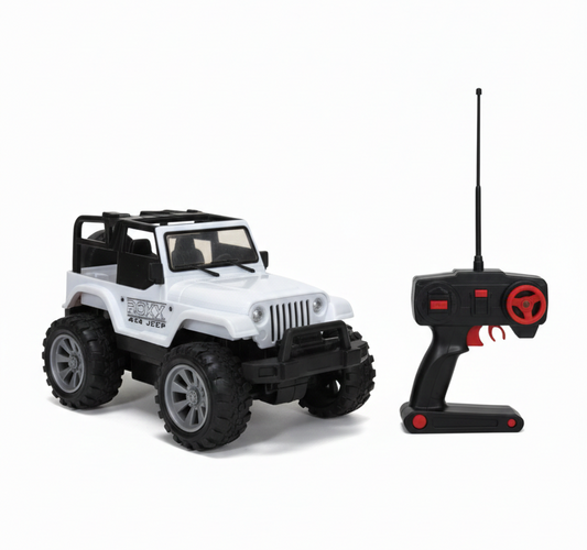 Remote Control Jeep Car for Kids | 4x4 RC Off-Road Car Toy with Remote